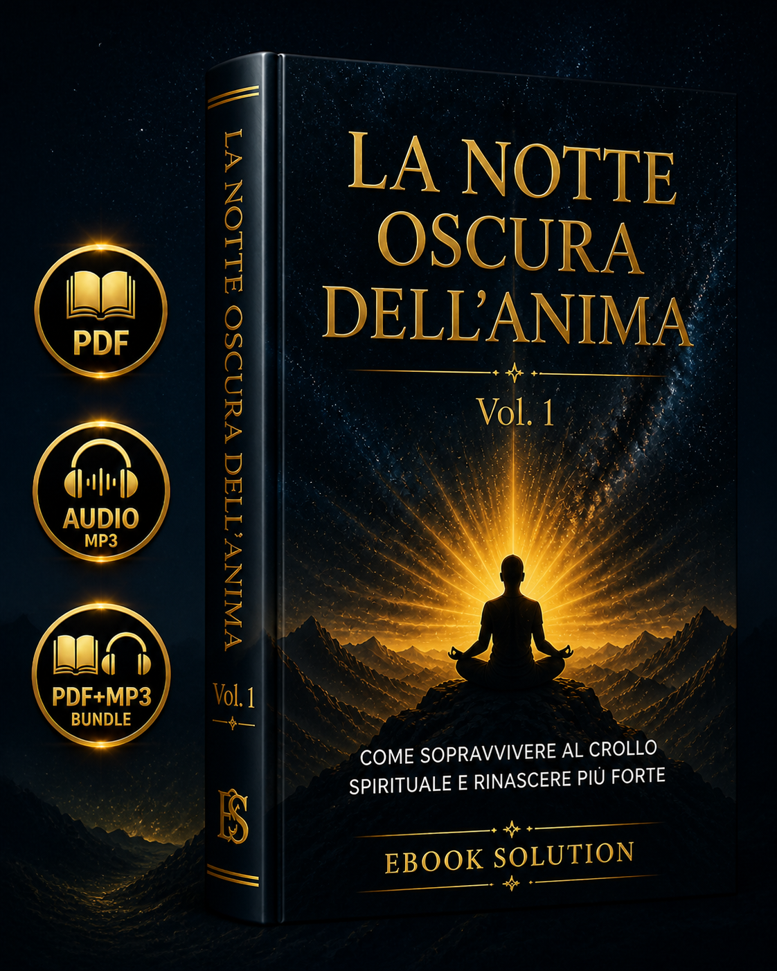 La Notte Oscura dell'Anima - Vol. 1 - Come sopravvivere al crollo spirituale e rinascere più forti - EBOOK SOLUTION